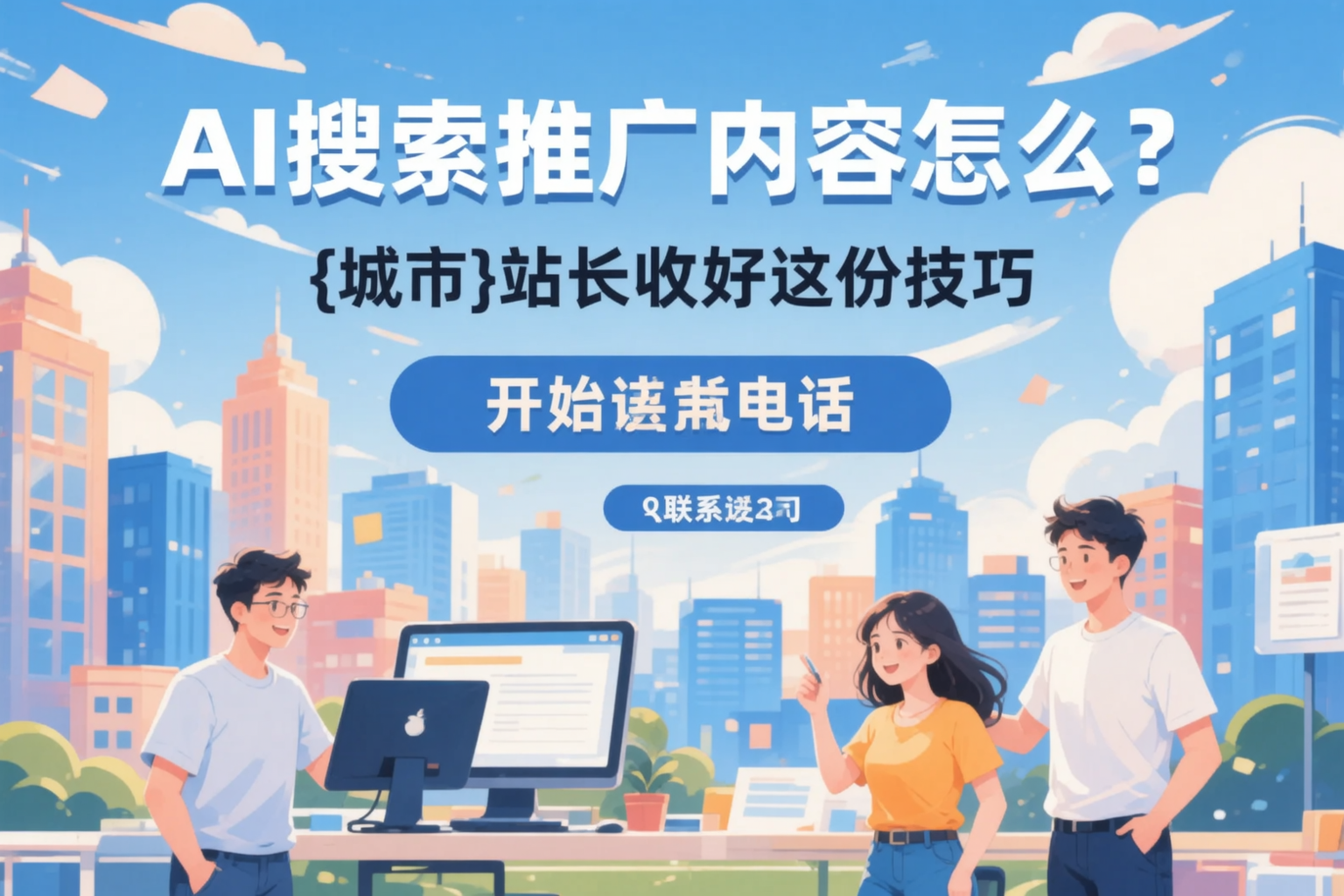 AI搜索推广内容怎么写?眉山站长收好这份技巧