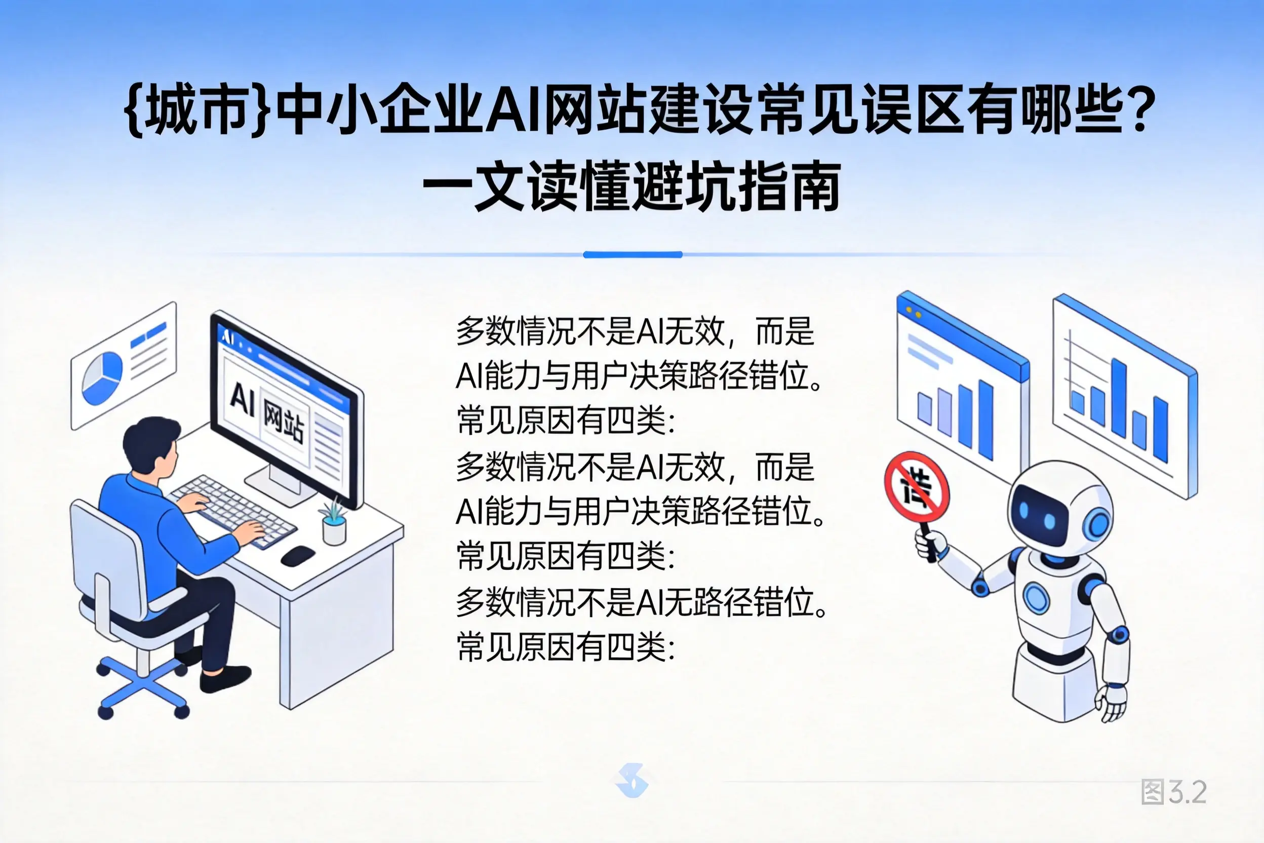 眉山中小企业AI网站建设常见误区有哪些？一文读懂避坑指南