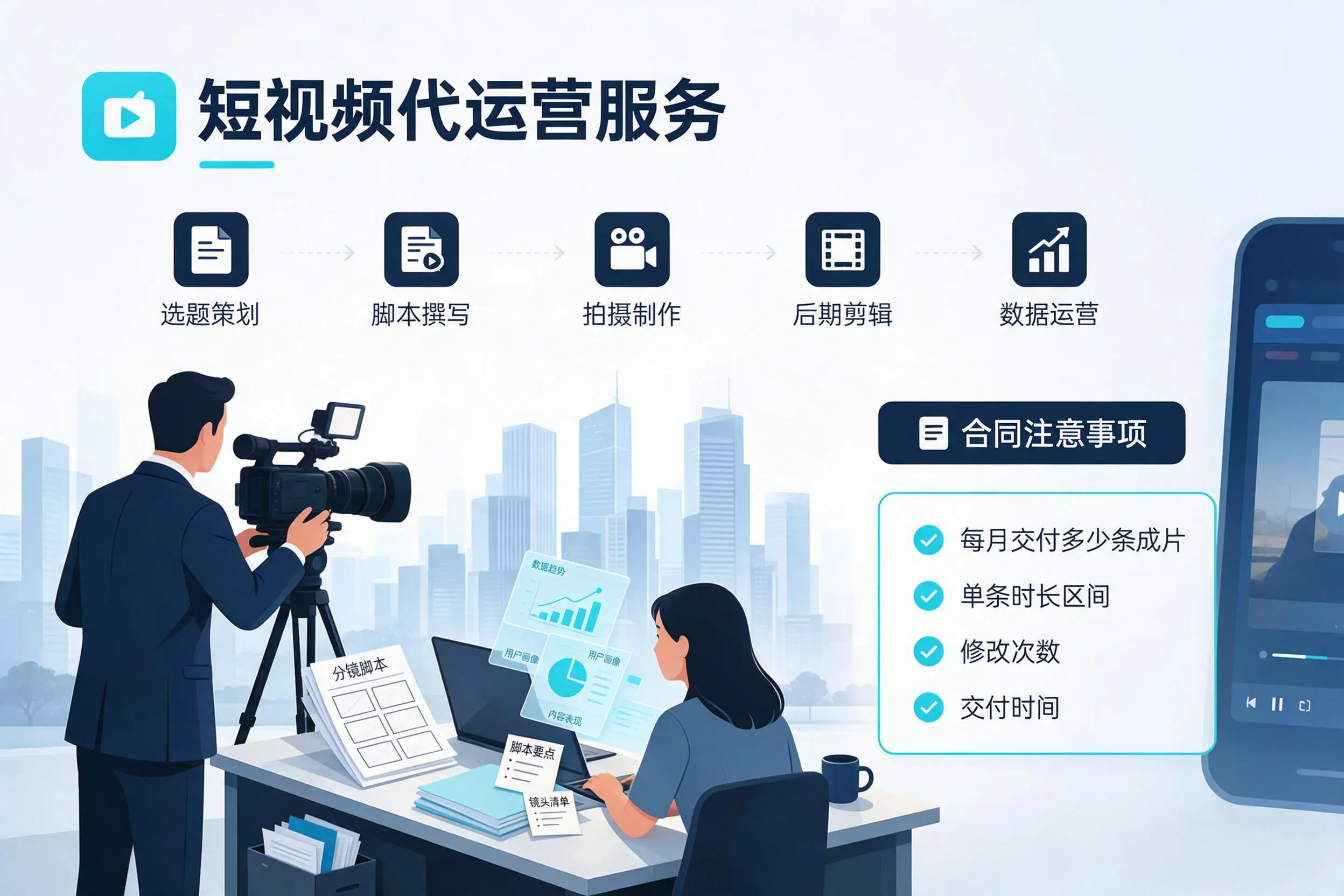 短视频代运营包含哪些服务？眉山企业常见问题科普