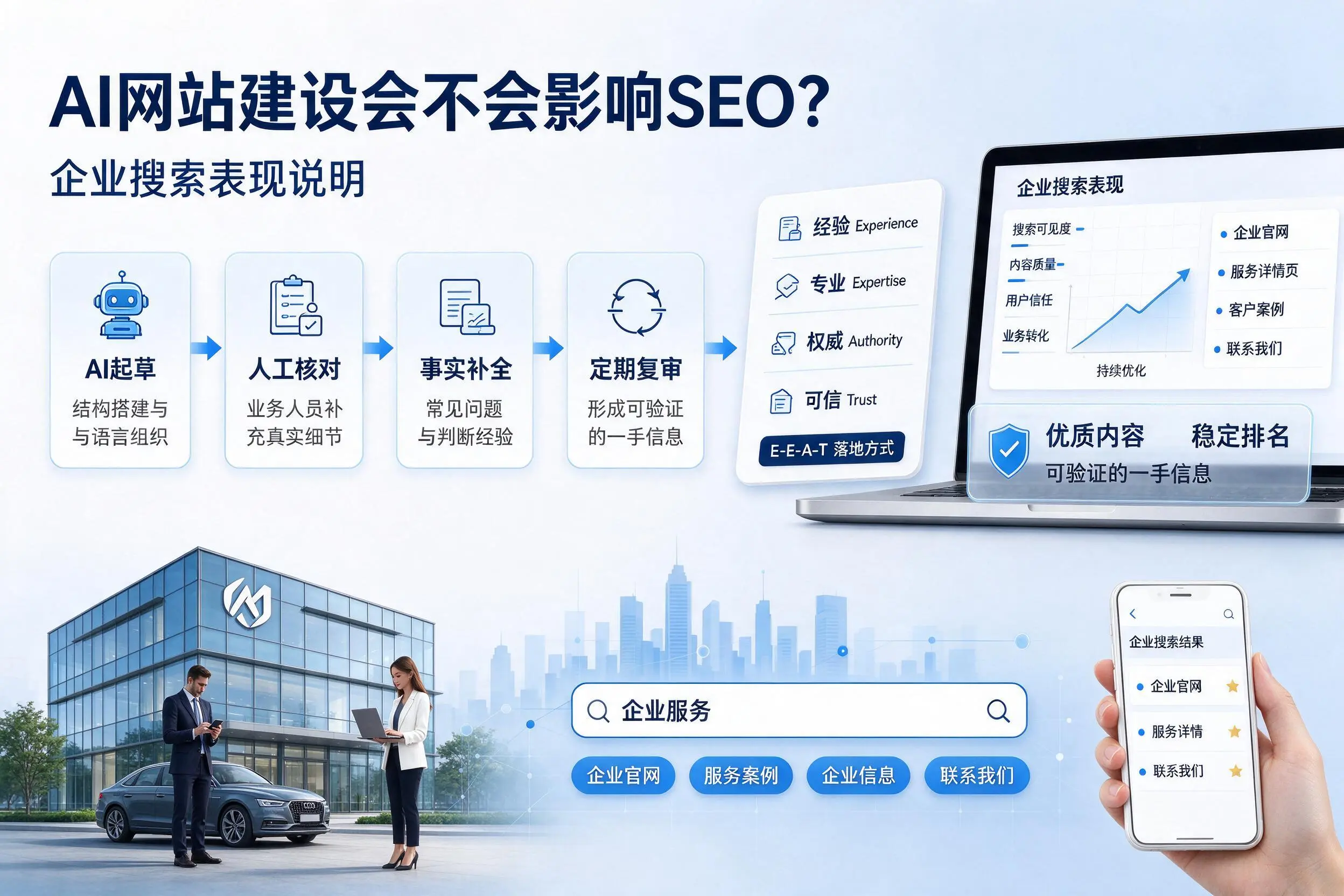 AI网站建设会不会影响SEO？眉山企业搜索表现说明