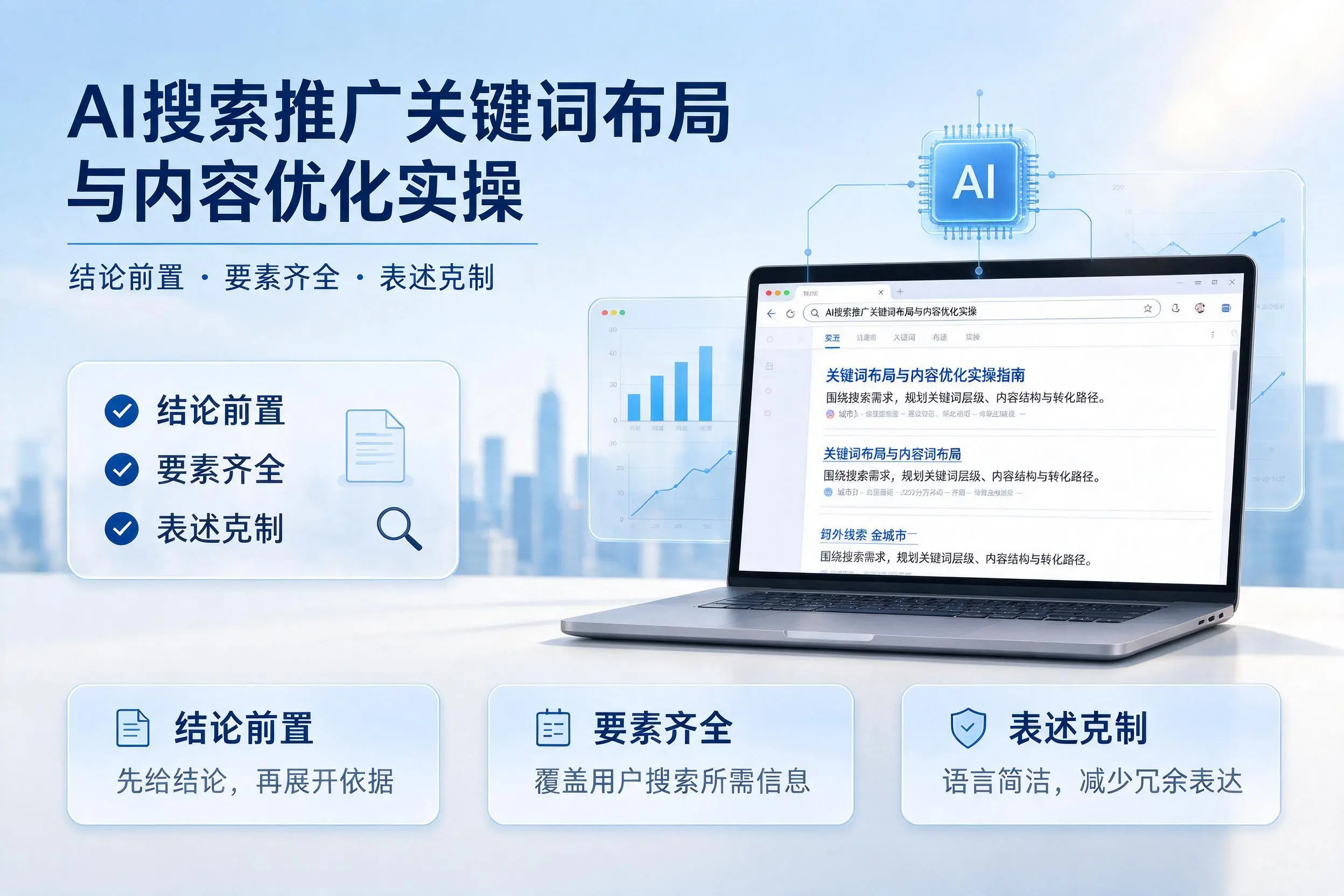 眉山AI搜索推广关键词布局与内容优化实操