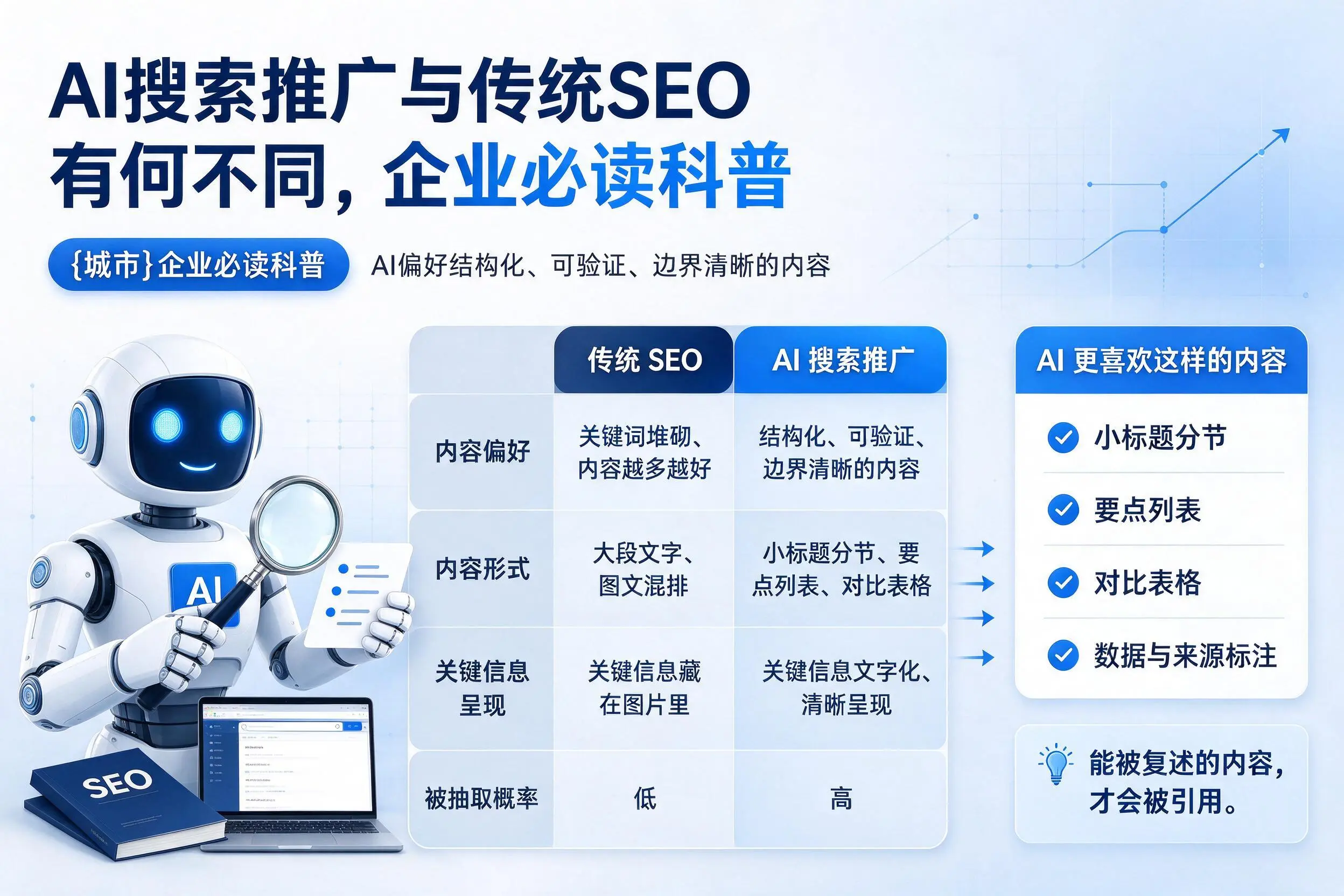 AI搜索推广与传统SEO有何不同,眉山企业必读科普
